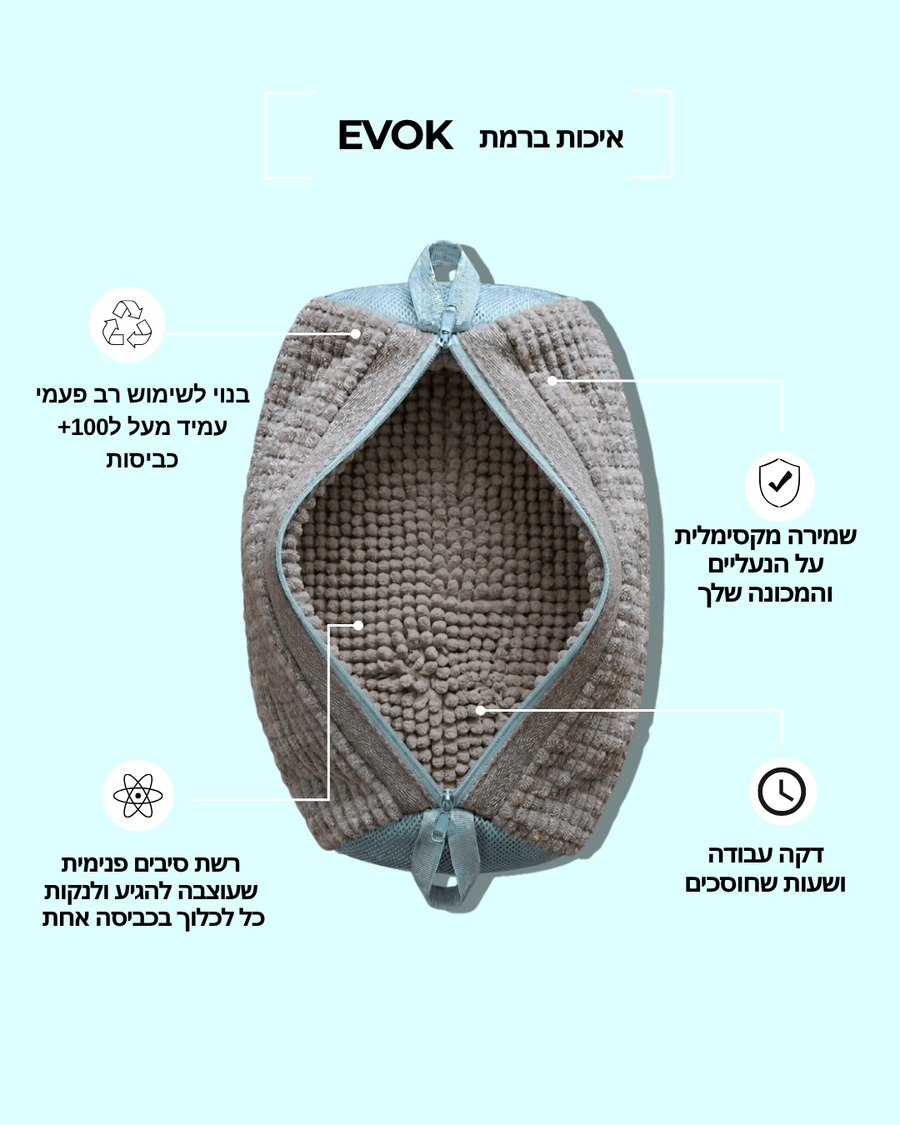 ™SneakerSack - שק כביסה לנעליים
